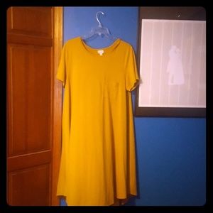 Mustard Lularoe Carly